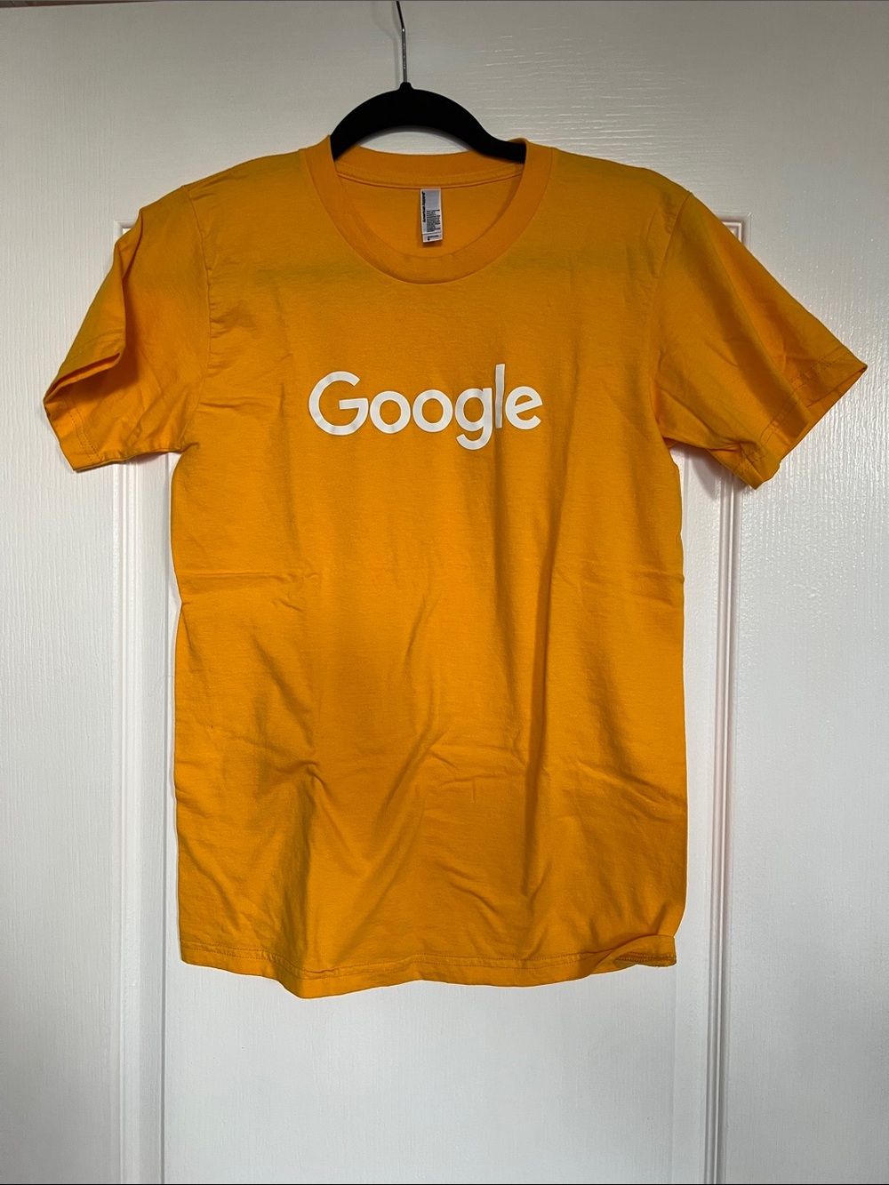 google Yellow Logo Tee